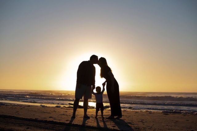 I have this love of silhouettes that I realized I had not been incorporating into my sessions recently.  The first morning session I had with the sun rising over the ocean renewed my love and it was lights out (literally) after that.